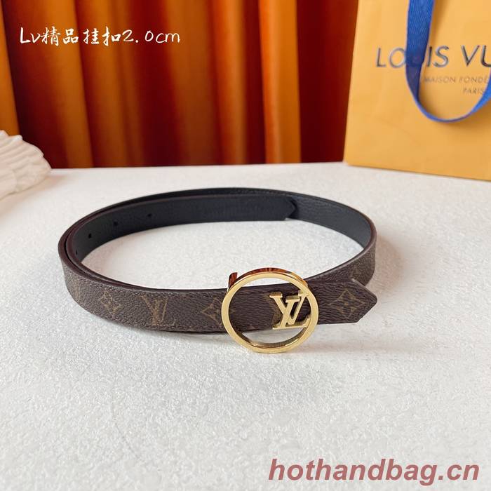 Louis Vuitton Belt 20MM LVB00156 Louis Vuitton Belt 20MM LVB00156